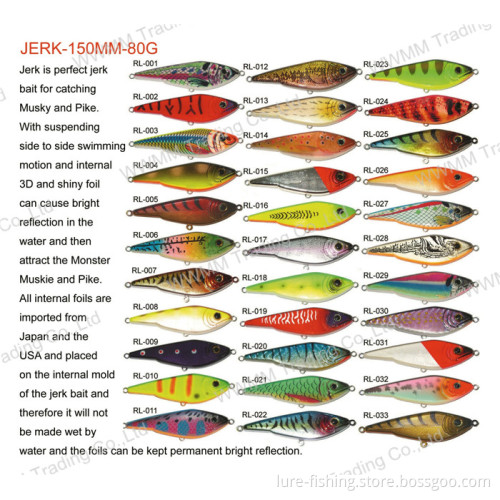 Fishing Lure ,Fishing Tackle, Plastic Lure--Jerk (HRL009)